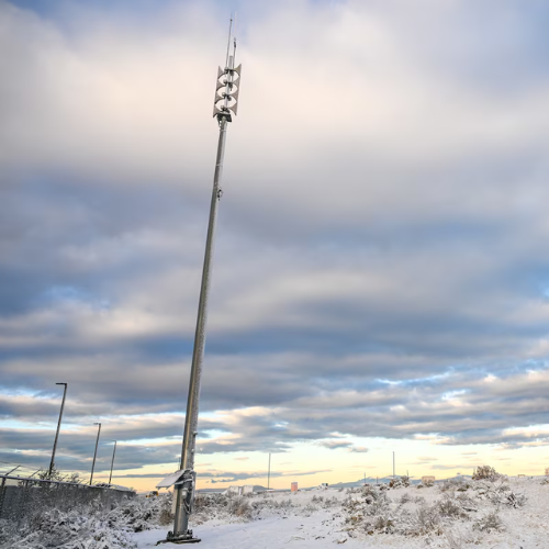 HQE Giant Voice outdoor warning siren installed at Hill Air Force Base