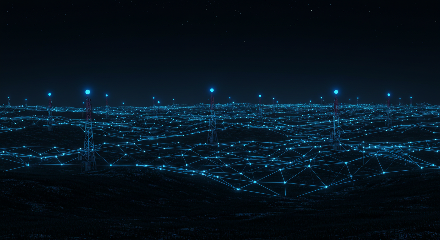 Resilient mesh communication network visualization